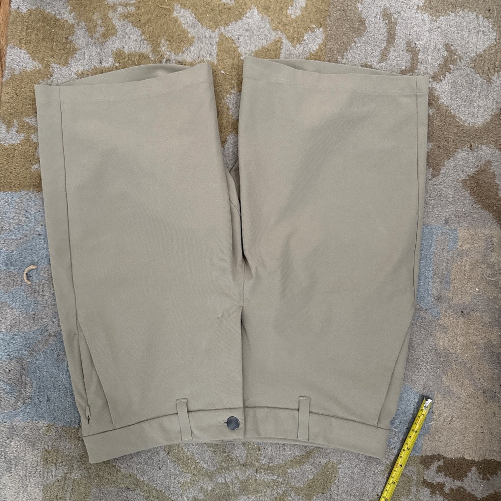 Lululemon tan men’s shorts, 30 to 31 inch waist, 10 inch inseam